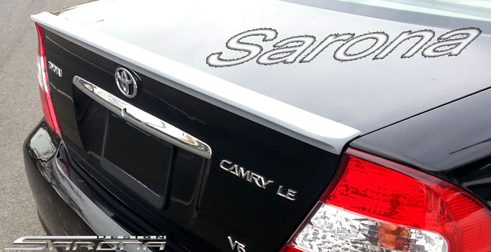 Custom Toyota Camry  Sedan Trunk Wing (2002 - 2006) - $190.00 (Part #TY-055-TW)